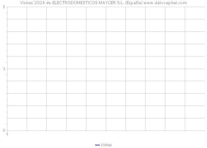 Visitas 2024 de ELECTRODOMESTICOS MAYGER S.L. (España) 