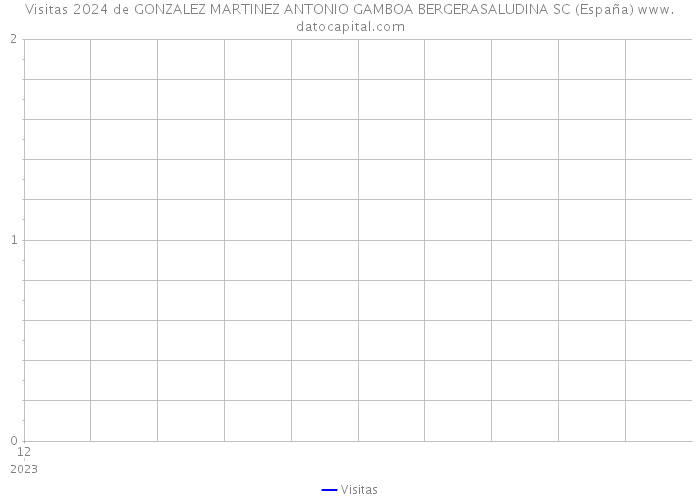 Visitas 2024 de GONZALEZ MARTINEZ ANTONIO GAMBOA BERGERASALUDINA SC (España) 