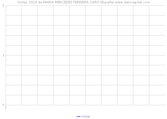 Visitas 2024 de MARIA MERCEDES FERREIRA CARO (España) 