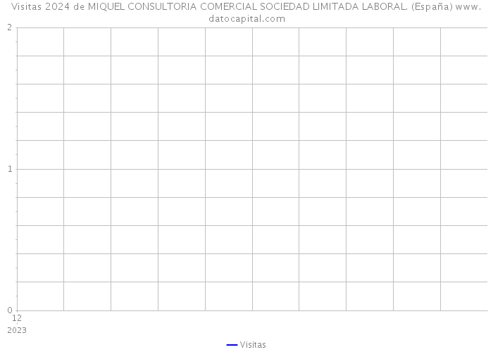 Visitas 2024 de MIQUEL CONSULTORIA COMERCIAL SOCIEDAD LIMITADA LABORAL. (España) 