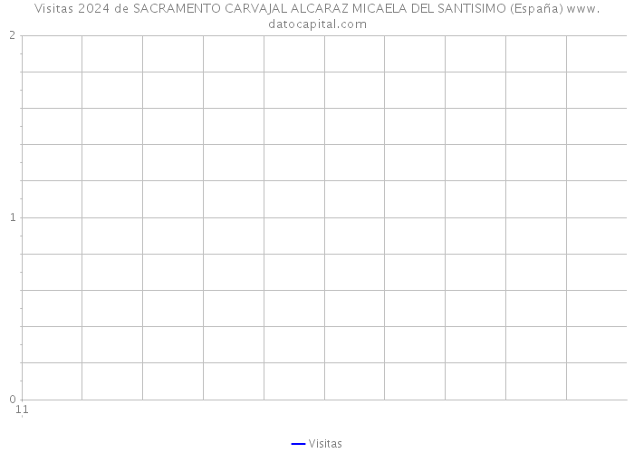 Visitas 2024 de SACRAMENTO CARVAJAL ALCARAZ MICAELA DEL SANTISIMO (España) 