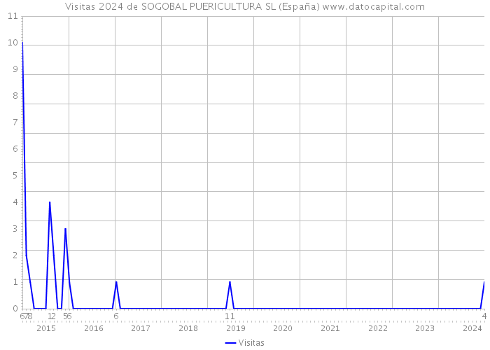 Visitas 2024 de SOGOBAL PUERICULTURA SL (España) 