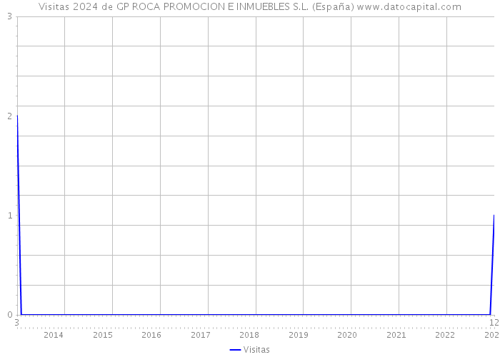 Visitas 2024 de GP ROCA PROMOCION E INMUEBLES S.L. (España) 
