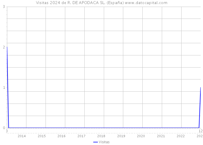 Visitas 2024 de R. DE APODACA SL. (España) 