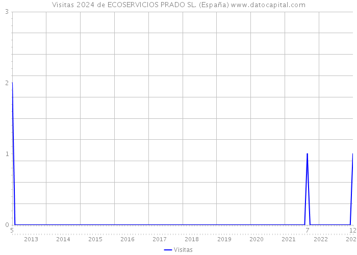 Visitas 2024 de ECOSERVICIOS PRADO SL. (España) 