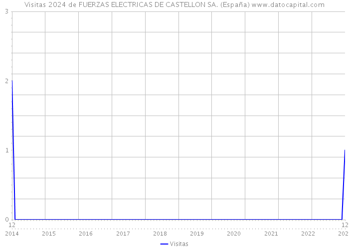 Visitas 2024 de FUERZAS ELECTRICAS DE CASTELLON SA. (España) 