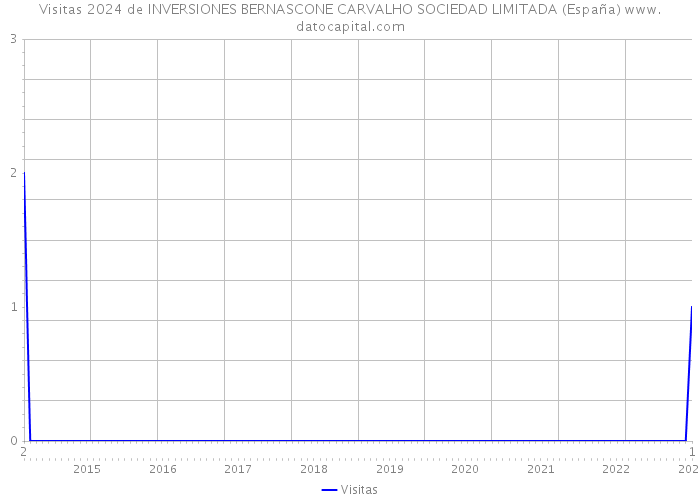 Visitas 2024 de INVERSIONES BERNASCONE CARVALHO SOCIEDAD LIMITADA (España) 