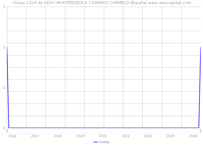 Visitas 2024 de ADAY MONTESDEOCA CASIMIRO CARMELO (España) 