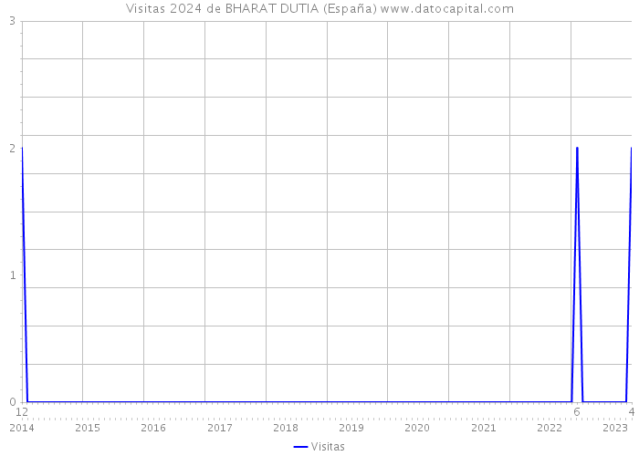 Visitas 2024 de BHARAT DUTIA (España) 