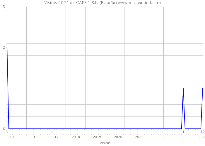 Visitas 2024 de CAPS 1 S.L. (España) 