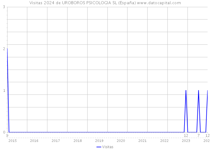 Visitas 2024 de UROBOROS PSICOLOGIA SL (España) 