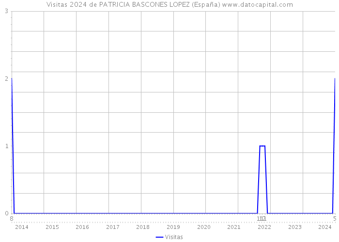 Visitas 2024 de PATRICIA BASCONES LOPEZ (España) 