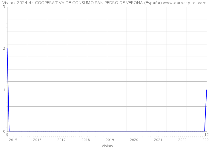 Visitas 2024 de COOPERATIVA DE CONSUMO SAN PEDRO DE VERONA (España) 