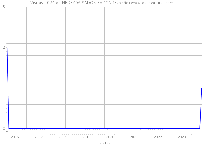 Visitas 2024 de NEDEZDA SADON SADON (España) 