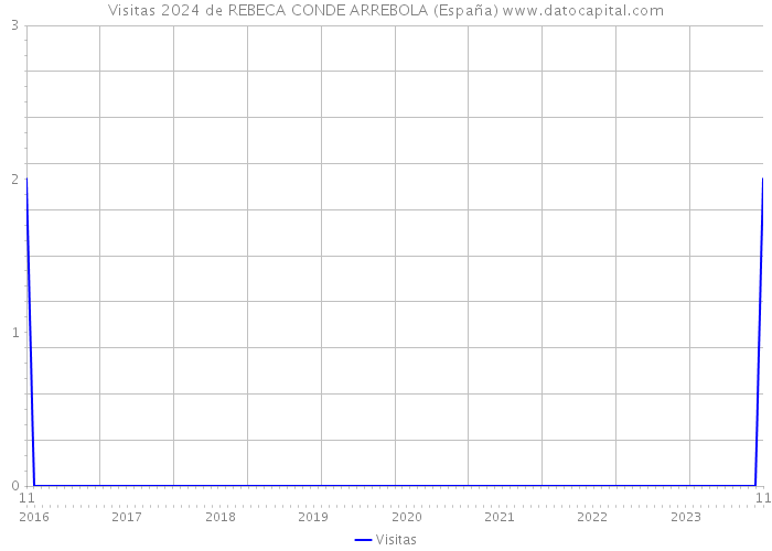 Visitas 2024 de REBECA CONDE ARREBOLA (España) 