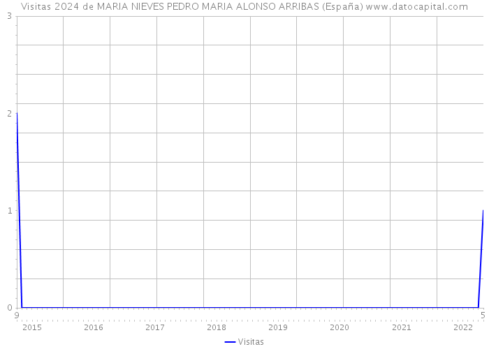 Visitas 2024 de MARIA NIEVES PEDRO MARIA ALONSO ARRIBAS (España) 