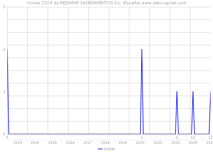 Visitas 2024 de REDIMAR SANEAMIENTOS S.L. (España) 