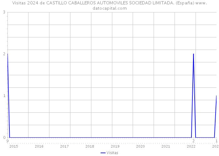 Visitas 2024 de CASTILLO CABALLEROS AUTOMOVILES SOCIEDAD LIMITADA. (España) 