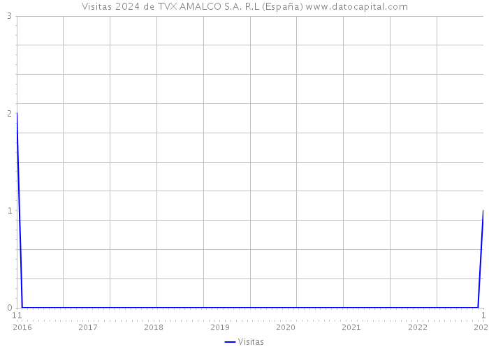 Visitas 2024 de TVX AMALCO S.A. R.L (España) 