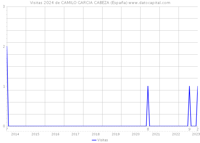Visitas 2024 de CAMILO GARCIA CABEZA (España) 