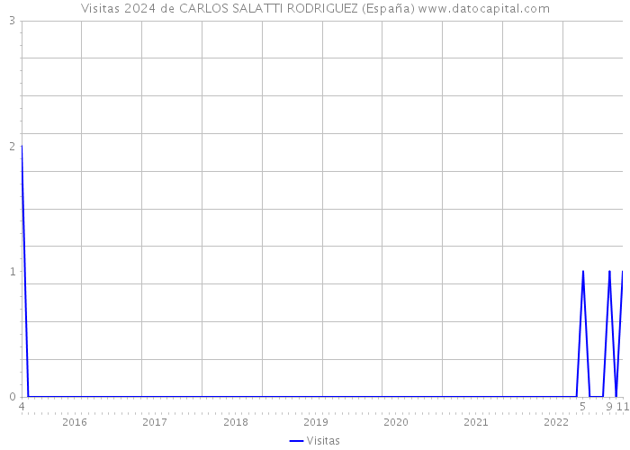 Visitas 2024 de CARLOS SALATTI RODRIGUEZ (España) 