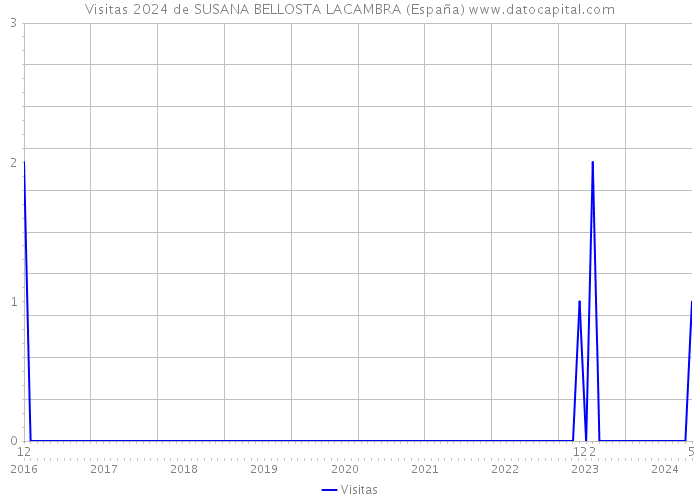 Visitas 2024 de SUSANA BELLOSTA LACAMBRA (España) 