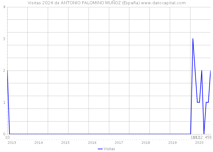 Visitas 2024 de ANTONIO PALOMINO MUÑOZ (España) 