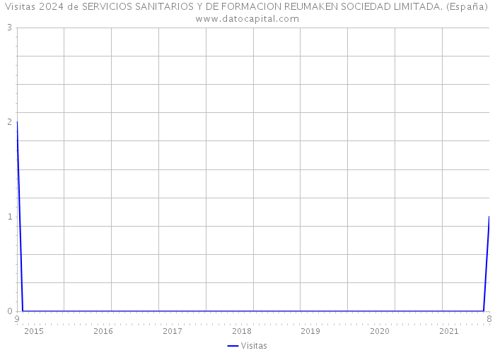 Visitas 2024 de SERVICIOS SANITARIOS Y DE FORMACION REUMAKEN SOCIEDAD LIMITADA. (España) 
