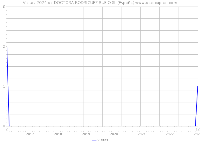 Visitas 2024 de DOCTORA RODRIGUEZ RUBIO SL (España) 