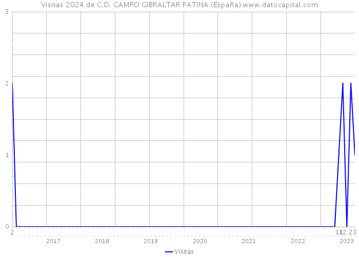 Visitas 2024 de C.D. CAMPO GIBRALTAR PATINA (España) 