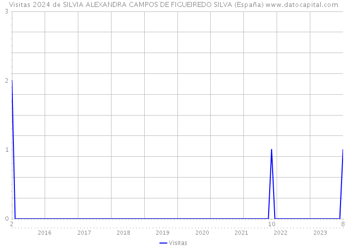 Visitas 2024 de SILVIA ALEXANDRA CAMPOS DE FIGUEIREDO SILVA (España) 