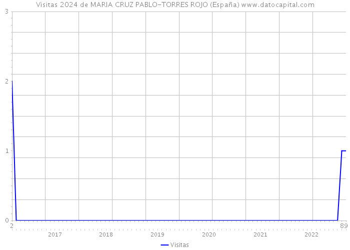 Visitas 2024 de MARIA CRUZ PABLO-TORRES ROJO (España) 