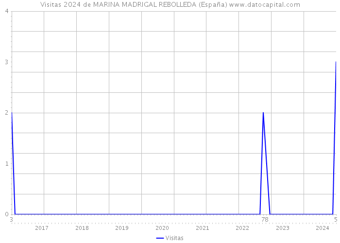 Visitas 2024 de MARINA MADRIGAL REBOLLEDA (España) 