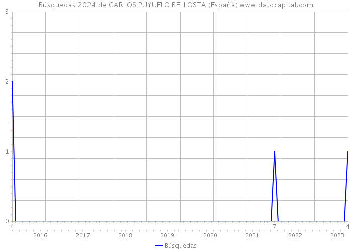 Búsquedas 2024 de CARLOS PUYUELO BELLOSTA (España) 