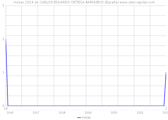 Visitas 2024 de CARLOS EDUARDO ORTEGA BARNUEVO (España) 