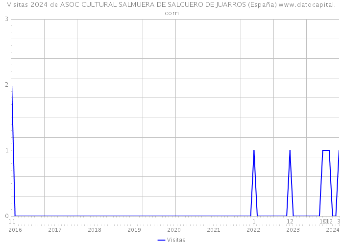 Visitas 2024 de ASOC CULTURAL SALMUERA DE SALGUERO DE JUARROS (España) 
