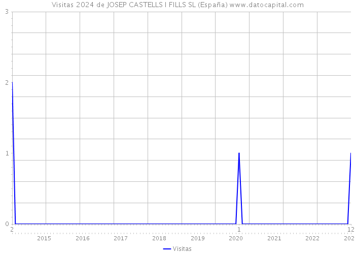 Visitas 2024 de JOSEP CASTELLS I FILLS SL (España) 