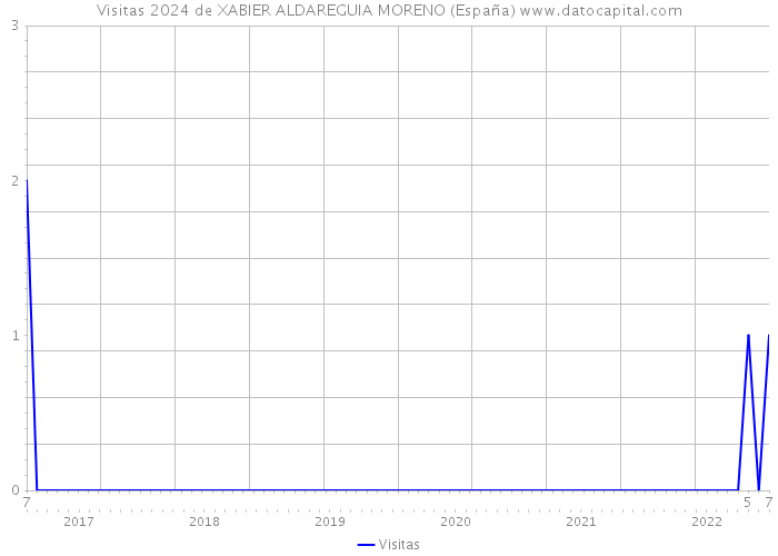 Visitas 2024 de XABIER ALDAREGUIA MORENO (España) 