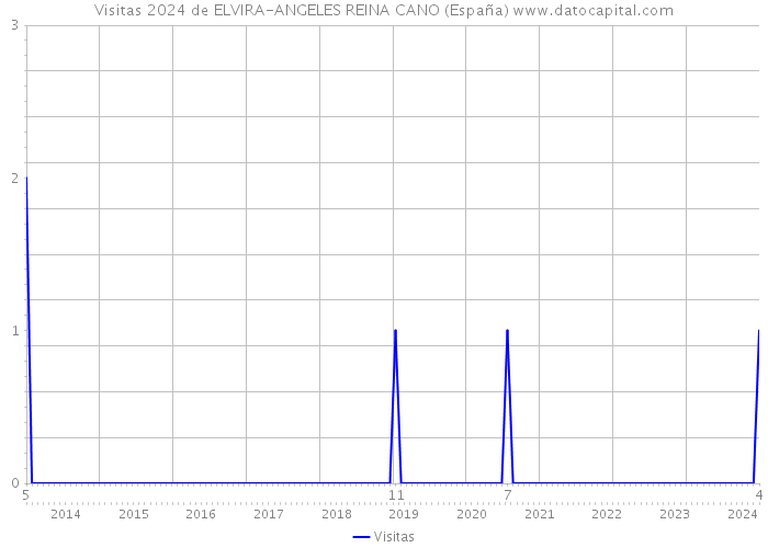 Visitas 2024 de ELVIRA-ANGELES REINA CANO (España) 