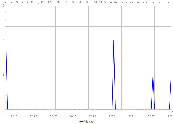 Visitas 2024 de BOSQUM GESTION ECOLOGICA SOCIEDAD LIMITADA (España) 