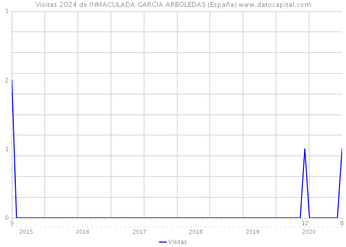 Visitas 2024 de INMACULADA GARCIA ARBOLEDAS (España) 