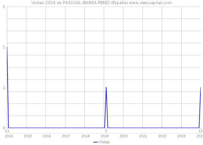 Visitas 2024 de PASCUAL IBARRA PEREZ (España) 