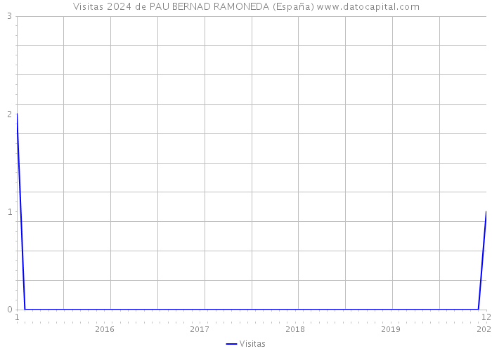 Visitas 2024 de PAU BERNAD RAMONEDA (España) 