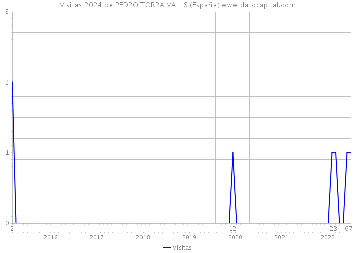 Visitas 2024 de PEDRO TORRA VALLS (España) 
