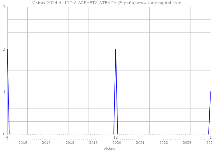 Visitas 2024 de IDOIA ARRAETA ATEAGA (España) 
