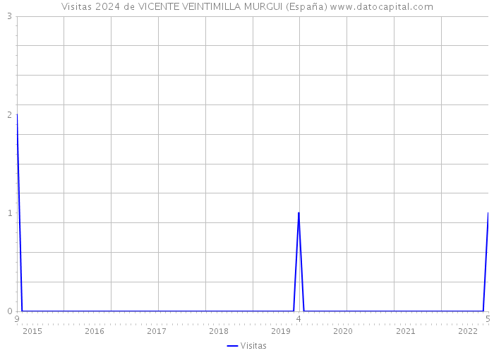 Visitas 2024 de VICENTE VEINTIMILLA MURGUI (España) 