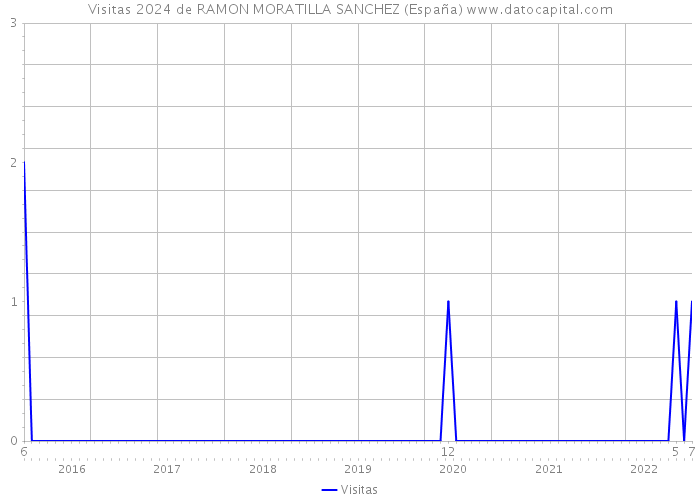 Visitas 2024 de RAMON MORATILLA SANCHEZ (España) 