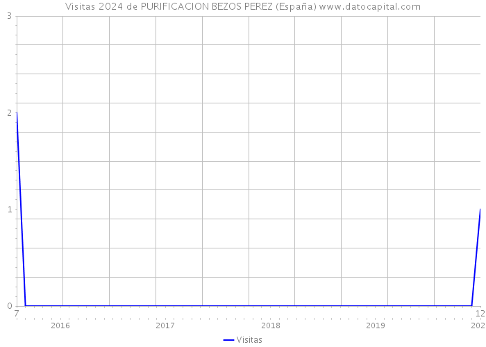 Visitas 2024 de PURIFICACION BEZOS PEREZ (España) 