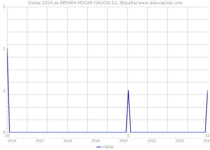 Visitas 2024 de REPARA HOGAR GALICIA S.L. (España) 
