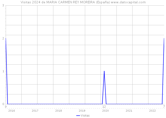 Visitas 2024 de MARIA CARMEN REY MOREIRA (España) 